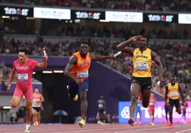 本来是中国, 机会, 米接力预赛